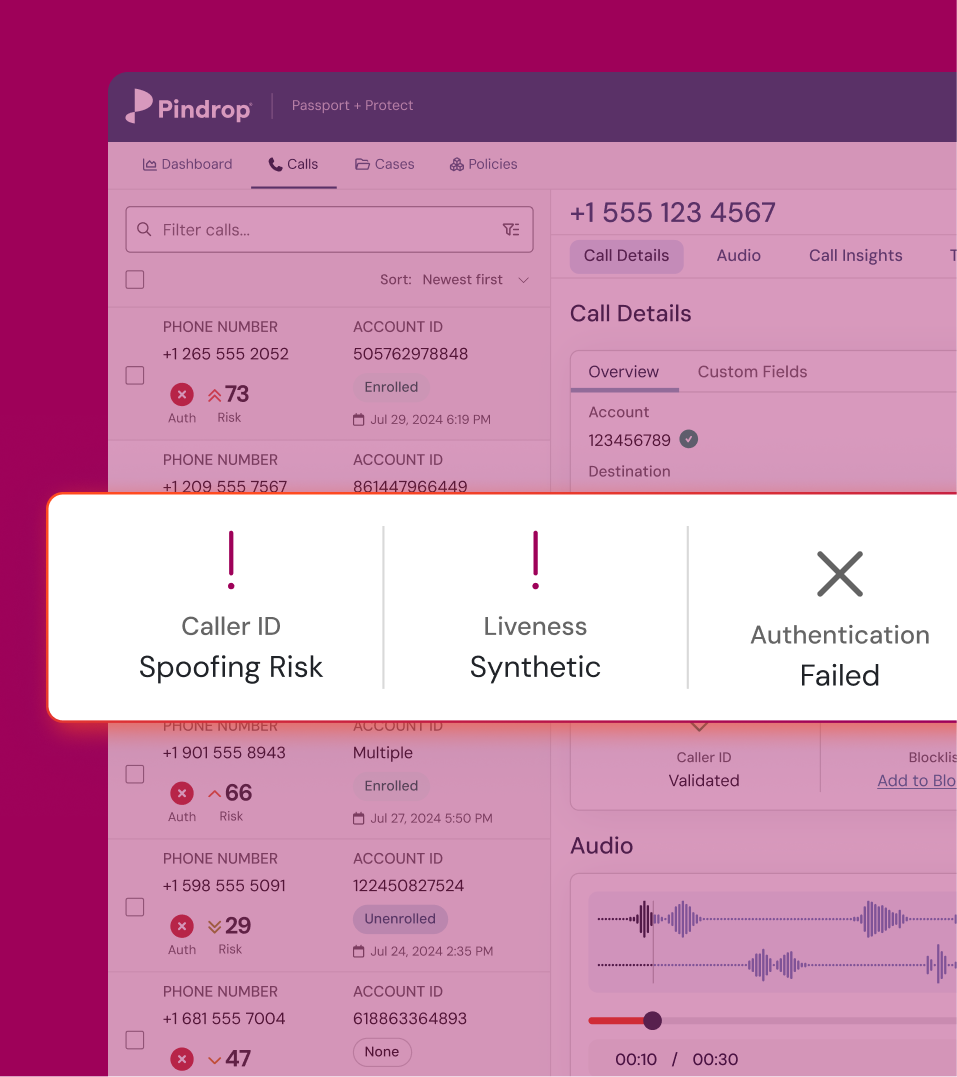 Fraud Assist announcement burgundy